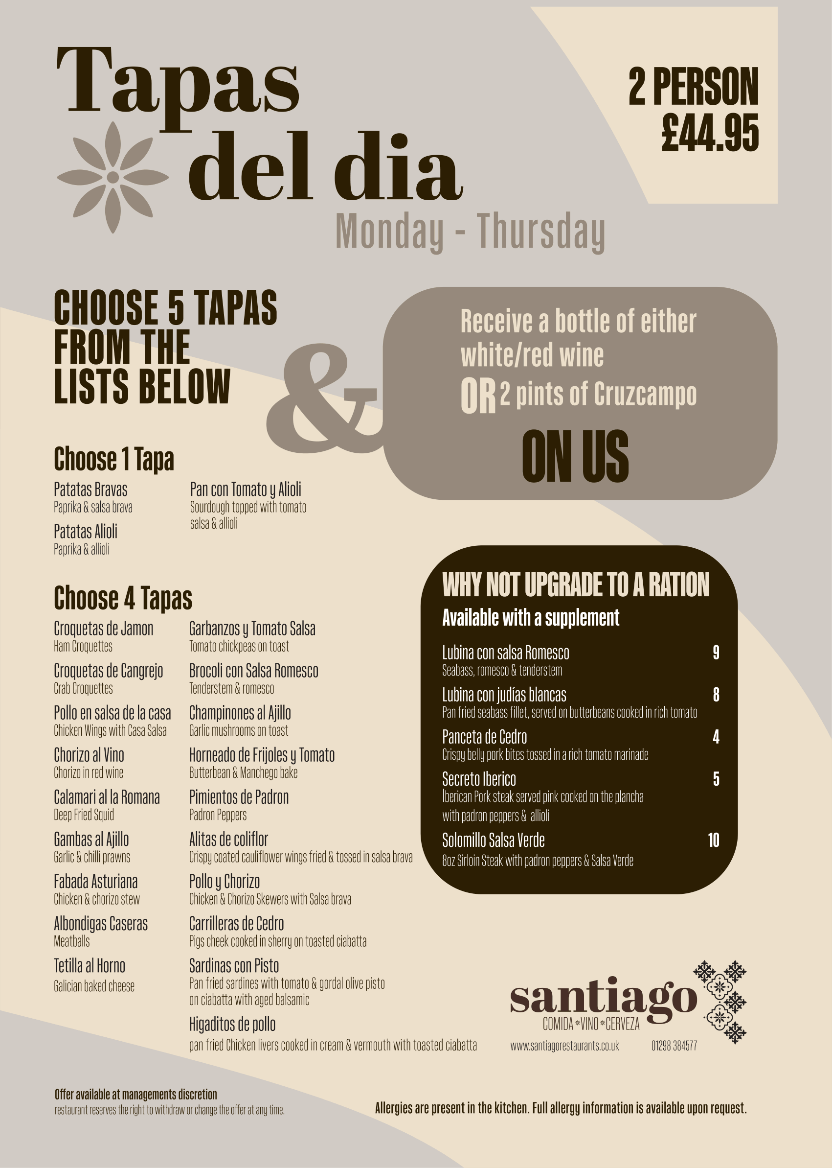 Tapas del dia September 2026-1